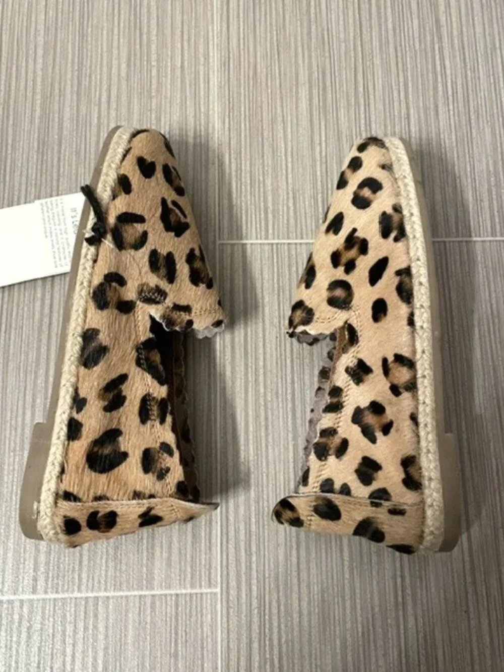 NWT Myra Leopard Style Icon Espadrilles Size 7